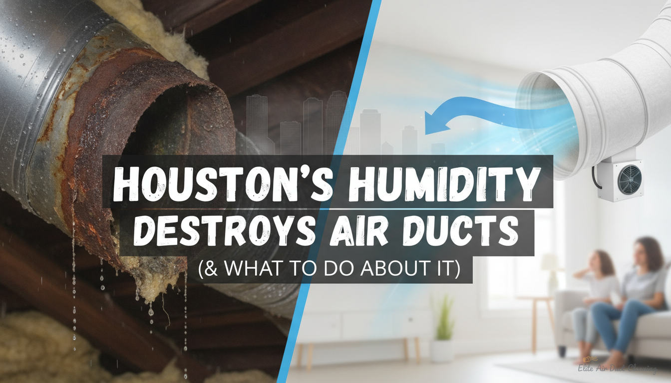 How Houston's Humidity Destroys Your Air Ducts (And What To Do About It)