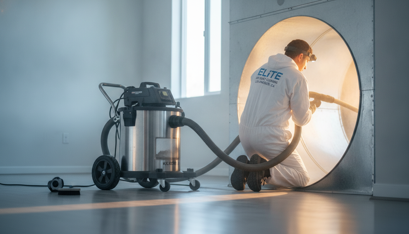 Elite Air Duct Cleaning — Los Angeles team
