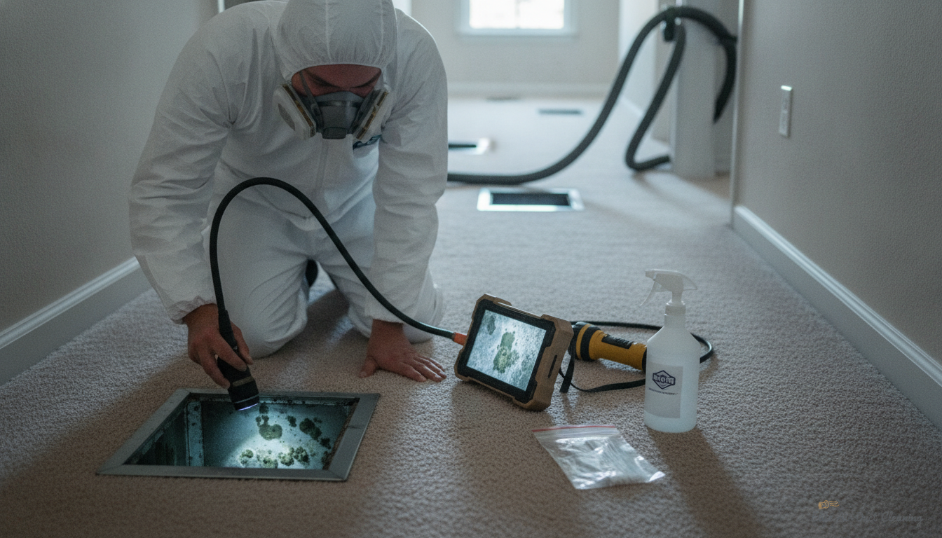 Mold Inspection & Remediation in Ductwork
